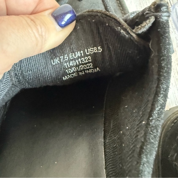  Design Black Suede Loafer Shoes 8.5 main image 5